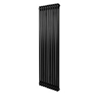 Дизайнерский радиатор Warm Well Column 2 1800*470 Black mat (нижнее)